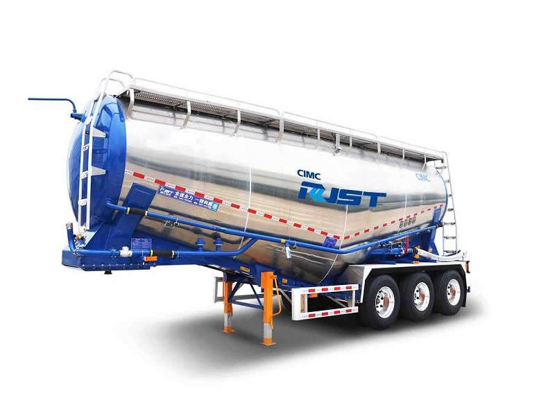 Aluminum alloy Powder Tank Semi-trailer 33-35m³