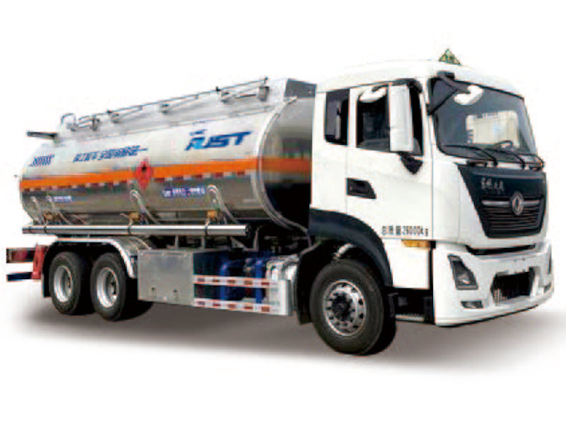 10-30m³Aluminum alloy fuel transport rigid tank truck--Dongfeng Series