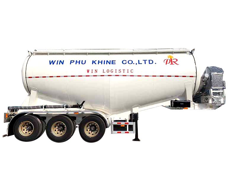 33 m³ Light Weight Design Powder Tank Trailer FUWA 3 Axle