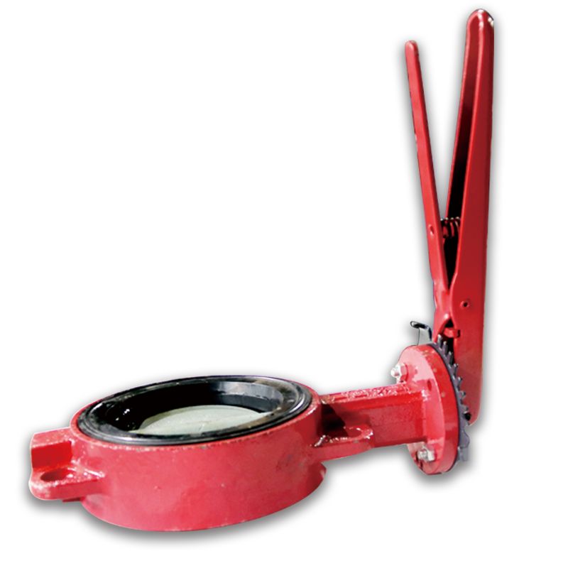 90° 5-inch butterfly valve