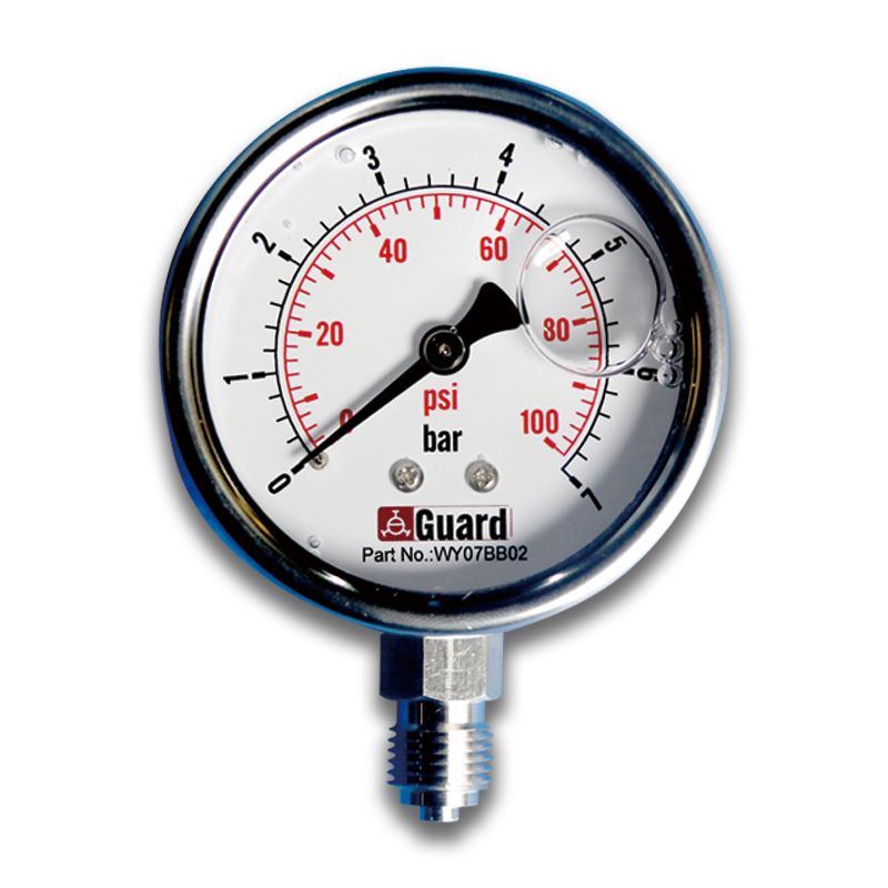 Stainless steel pressure gauge