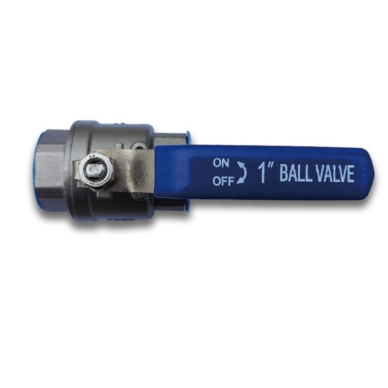 Threaded ball valve