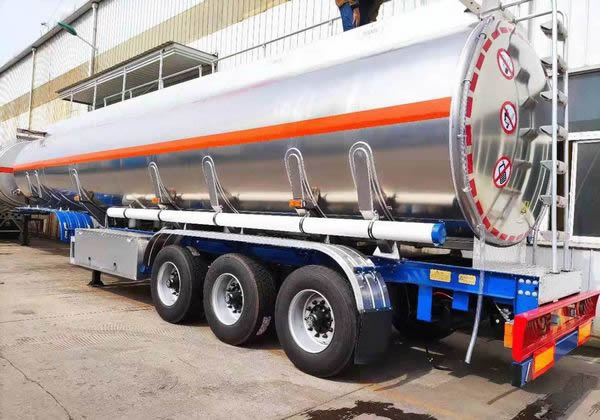 Africa - aluminum alloy semi-trailer