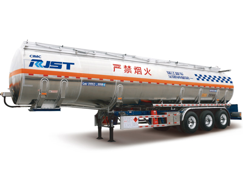 Aluminum alloy liquid tank semi-trailer 30-50m³